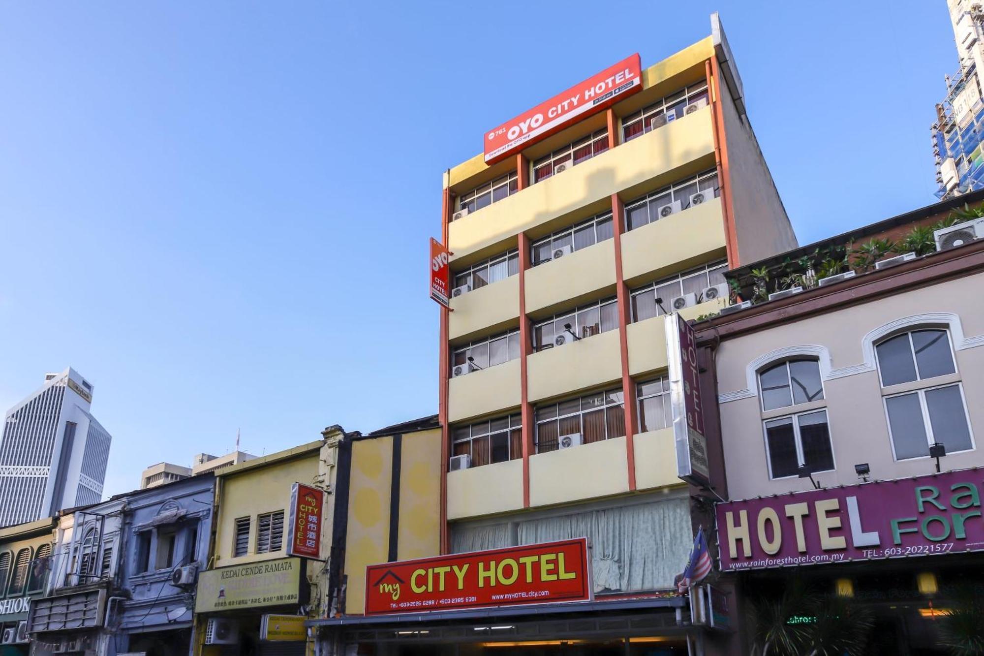 Oyo 761 City Hotel Kuala Lumpur Exterior photo